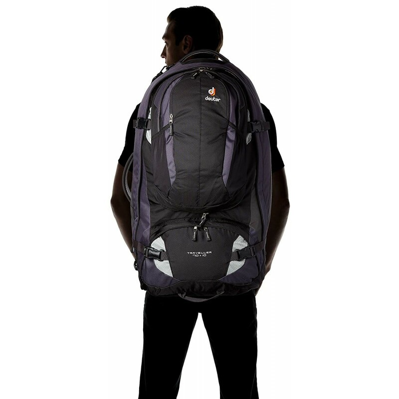 Mochila Mala para Viagem com Sistema VariQuick Multiuso Traveller 70