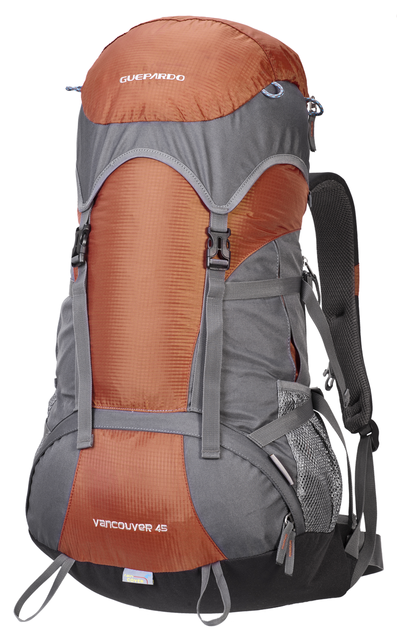 Mochila semi-cargueira com capacidade para 45 litros Vancouver - Guepardo Marrom