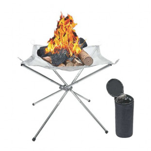 Fogueira Portátil Tacho Keep  Azteq em Aço Inox