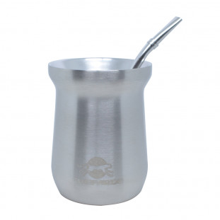 Cuia Térmica Select Super Resistente Tereré Com Bomba Chimarrão Guepardo 230ml