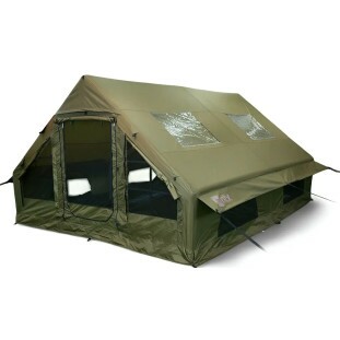 BARRACA CHALLET INFLAVEL 12 VERDE