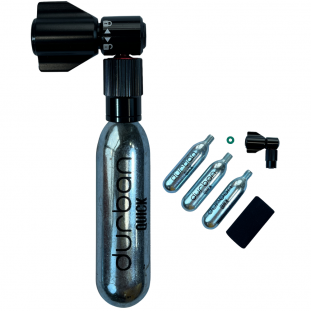 Cartucho de CO2 Durban Kit Quick com 3 unidades e aplicador