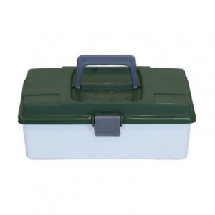 Maleta para pesca leve, prática e fácil de transportar Pesca Brasil com 1 estojo multiuso e bandeja interna PB Box 001