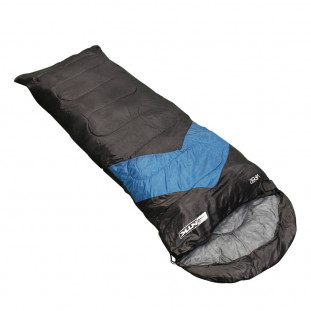 Saco de dormir NTK do tipo misto de temperaturas 5°C à 12°C com bolsa de transporte e capuz Viper 