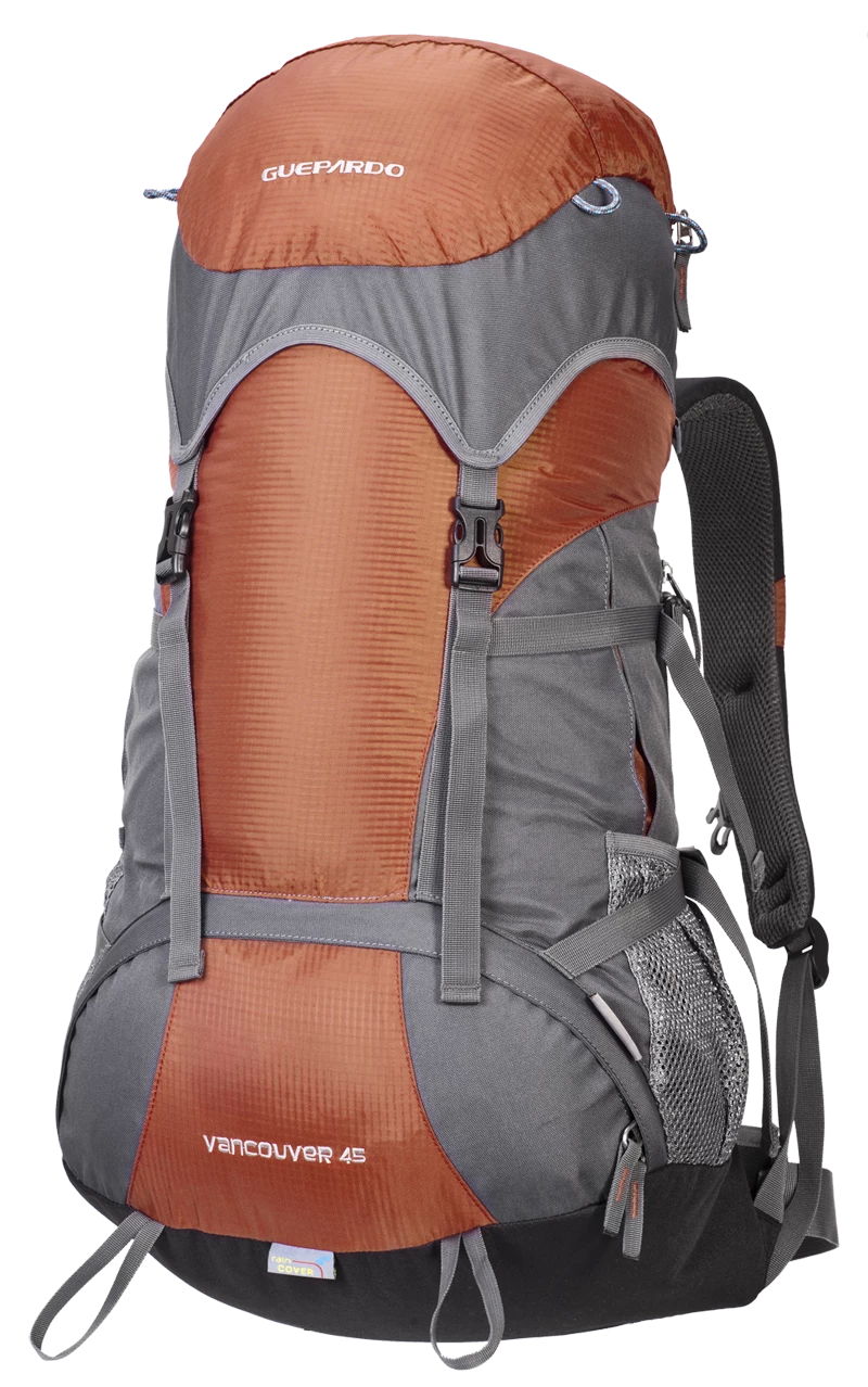 Mochila semi-cargueira com capacidade para 45 litros Vancouver - Guepardo Marrom
