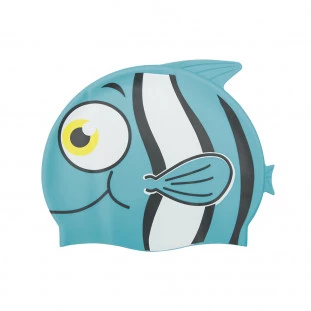 Touca de natação infantil Bestway Peixinho 100% de silicone