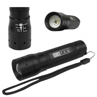 Lanterna de Led 3 Modos para Atividades Outdoor e uso Urbano Saturn Azteq